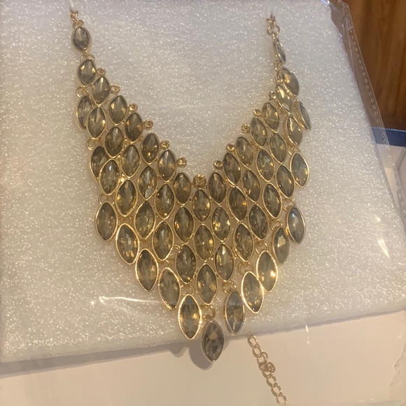 Simulated champagne quartz Austrian crystal - Picture 3 of 4